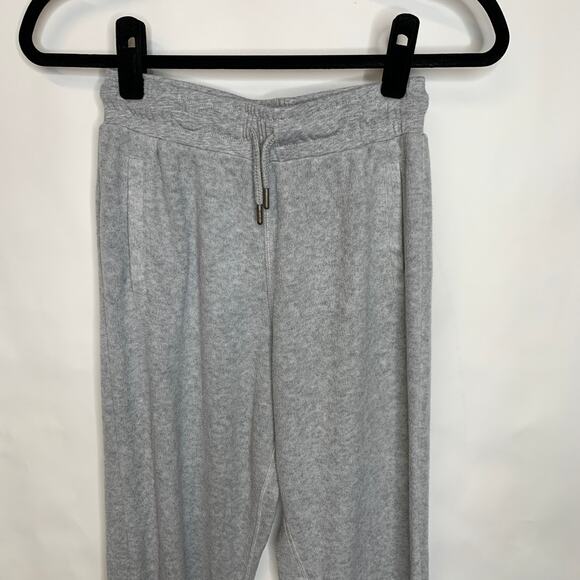 Topshop Gray Fleece Sweatpant Joggers Sz 6 - Picture 4 of 8